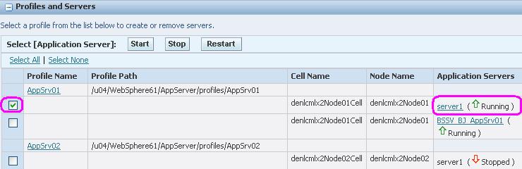 Manage a WebSphere Application Server (WAS) Instance Oracle WebLogic Server instance. By definition, all servers in the same domain have the same administrative user and password.