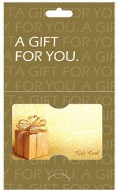 Gift Cards 100 Hanging/Folding (JC) carriers 1 Countertop