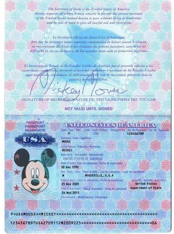 Copy of Passport ID Page