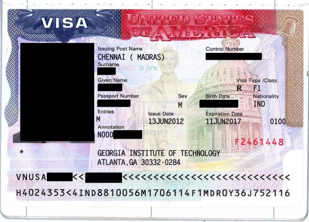 Copy of Visa