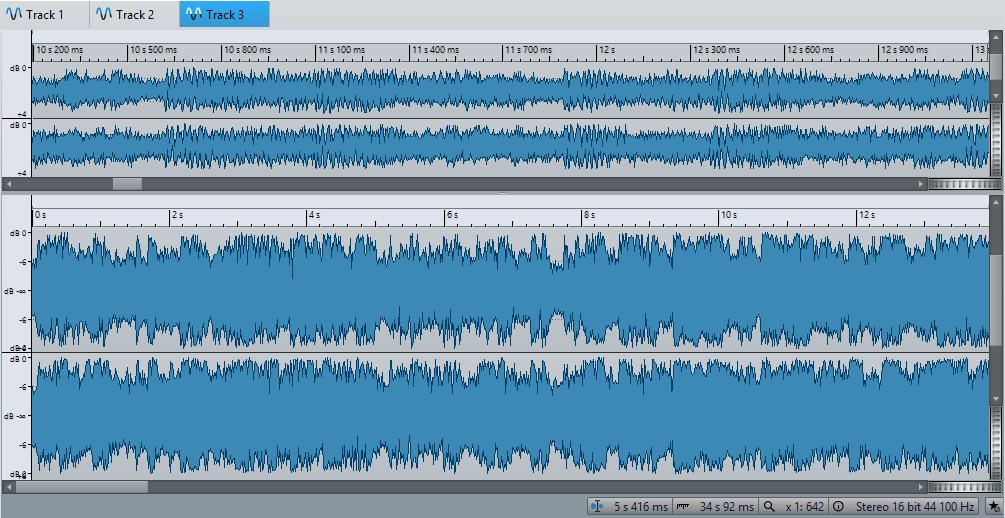 Audio File Editing Audio file editing refers to opening, editing, and saving audio files.