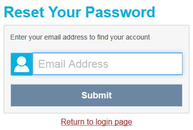 Accessing TIDE To request a password reset: 1. Click either of the links included in the activation email. The Reset Your Password: Find Account page appears (see Figure 7). 2.