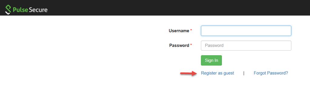 Appendix Guest User Creating Login Credentials Once Pulse Policy Secure is integrated with an existing WLC, and if a guest using the guest SSID tries to access a website, the guest is redirected to