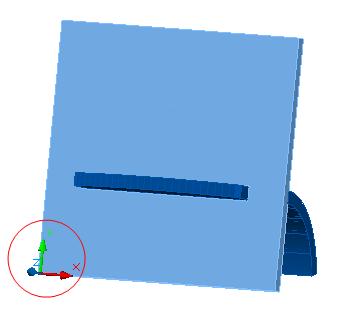 To create and modify objects when the workplane is aligned to the face of a 3D object On the same drawing 41 Stand.dwg.