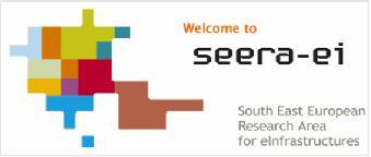 SEE Research Area for einfrastructures New SEERA-EI project South East European Research Area for einfrastructures -was elaborated and started in April 2009.