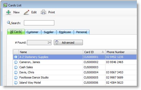 Sorting lists You can now sort most information displayed in your list windows. Click on a column header to sort the list entries by that property.