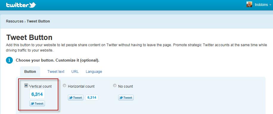 Explore the available Twitter resources Integrate a tweet button on your site using a static text web part Integrate a tweet button on your site using the page template Integrate a follow button on