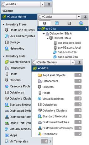 Innovation Comes Standard Out of the box, the vsphere Web Client provides numerous features and functionalities enabling administrators to manage large-scale distributed environments.