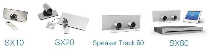 Cisco TelePresence SX Series Product Overview Great flexibility to create video collaboration rooms of all sizes Cisco TelePresence SX80 Codec X Powerful and feature-rich codec X Three different