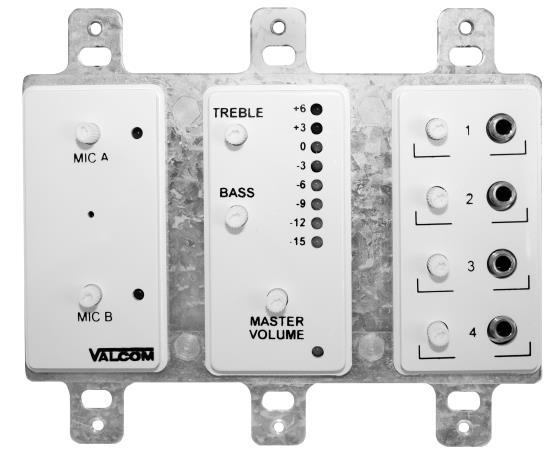 VE9121 Series Classroom Audio Management System The purpose of this document is to provide familiarity with the connections and switch settings necessary to successfully install the VE9121 series of