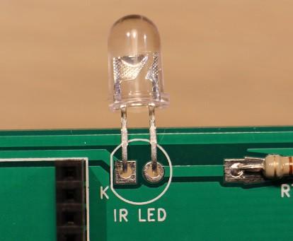 9. IR LEDs Light emitting diodes are polarity sensitive.