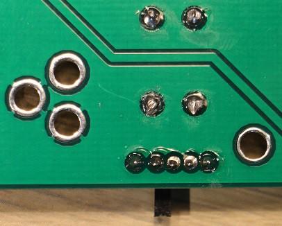 Solder a pin on one side switch then check the switch alignment.