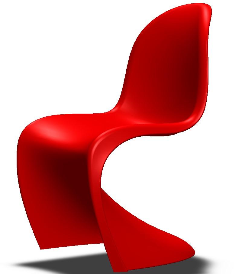 Save the part as Panton Chair Copyright by J.