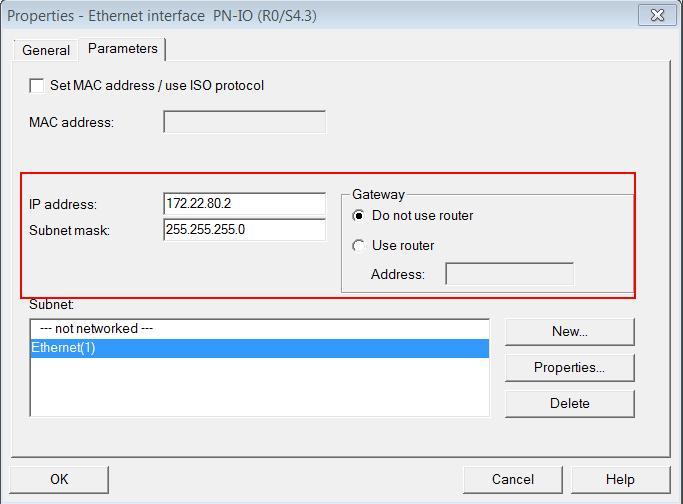 Interface configuration of the CP (VPN server; PROFINET port): Time-of-day synchronization In the OFF state, the CP 343-1 Advanced loses the current time stamp and, by default, is set to 01.01.1984.