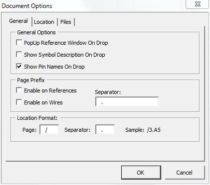 Electra provides the user with drawing options that can be accessed by: Click menu Electra Document Options (Visio 2010: Add-ins Electra