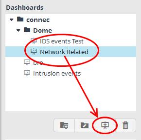 To create a new dashboard Select the customer from the 'Customers' drop-down at the top of the left hand side panel.