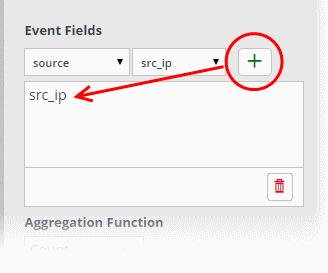 Repeat the process to add more fields for grouping.