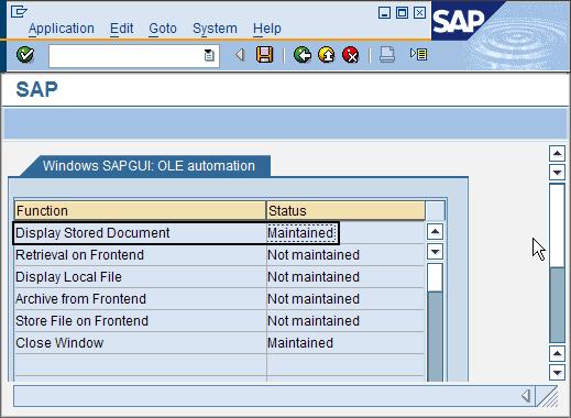 Figure 116. Information to be specified for the SAP ArchiveLink application for linking FileNet P8 objects 8. Click Back. 9. Click the Save icon to save your settings.