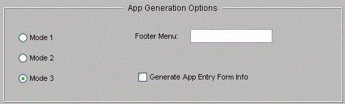 Generating Other Selected Objects 3. Click Application Name, and enter the name of an application (for example, P01012). 4. Click the Start button. E.8.