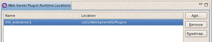 Configuring the IBM Web Server Plug-in 6. Click the Finish button. 7.