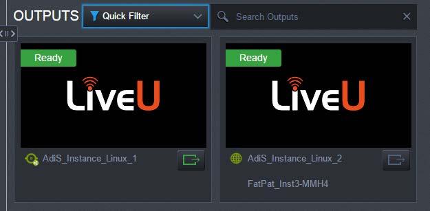 Using LiveU MultiPoint To share a video feed channel with a Subscriber: 1 Do one of the following: In the Publisher s device list, click the icon in the video feed row to be shared.