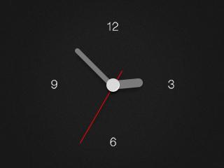 6.4 Screen saver Clock Interface 6.