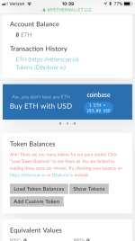 Step 9: Transfer Ether from your www.coinbase.