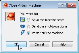 Note: By default, VirtualBox is configured to capture the