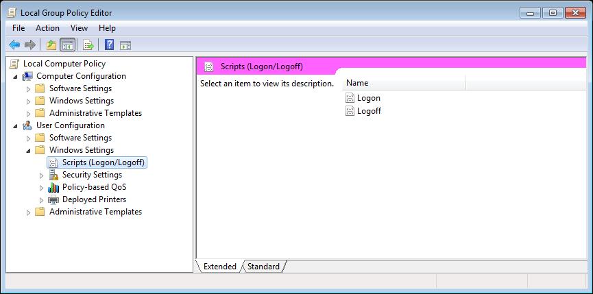 Appendixes Creating Group Policy Objects to Assign Logon Scripts Appendix E.