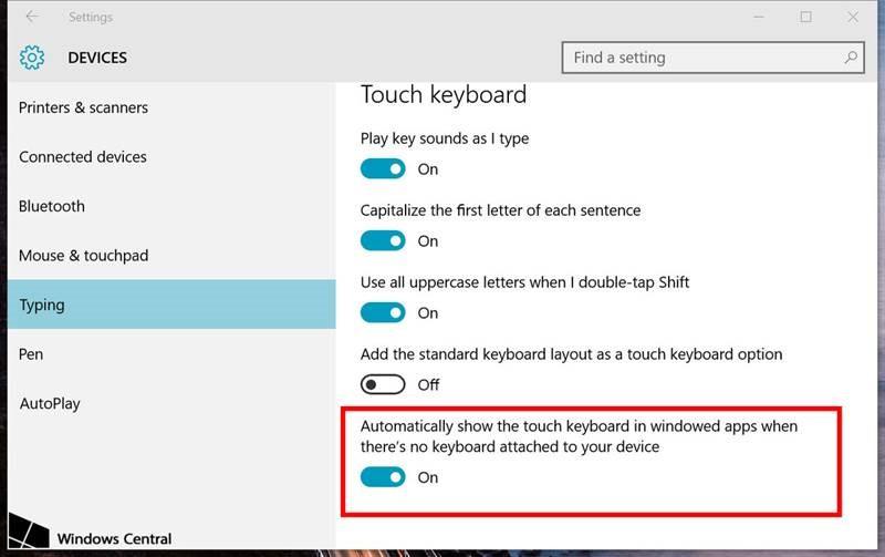 . Figure 20. Touch keyboard settings interface 3.