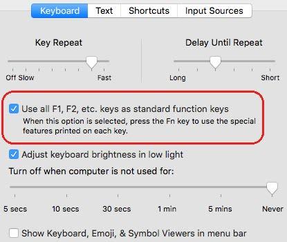 System Configuration Software Configuration Figure 28. Keyboard options If you need to launch itunes or another application, press the [Fn] key and then press the desired function key.