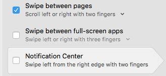 Depending on its contents, Notification Center can compromise testing security. This subsection describes how to disable the gesture for displaying Notification Center.