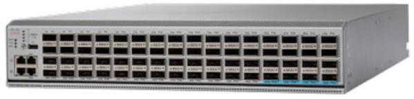 92160YC-X Switch The 9272Q Switch (Figure 2) is an ultra-high-density 2RU switch that supports 5.76 Tbps of bandwidth and over 4.5 bpps across 72 fixed 40-Gbps QSFP+ ports.