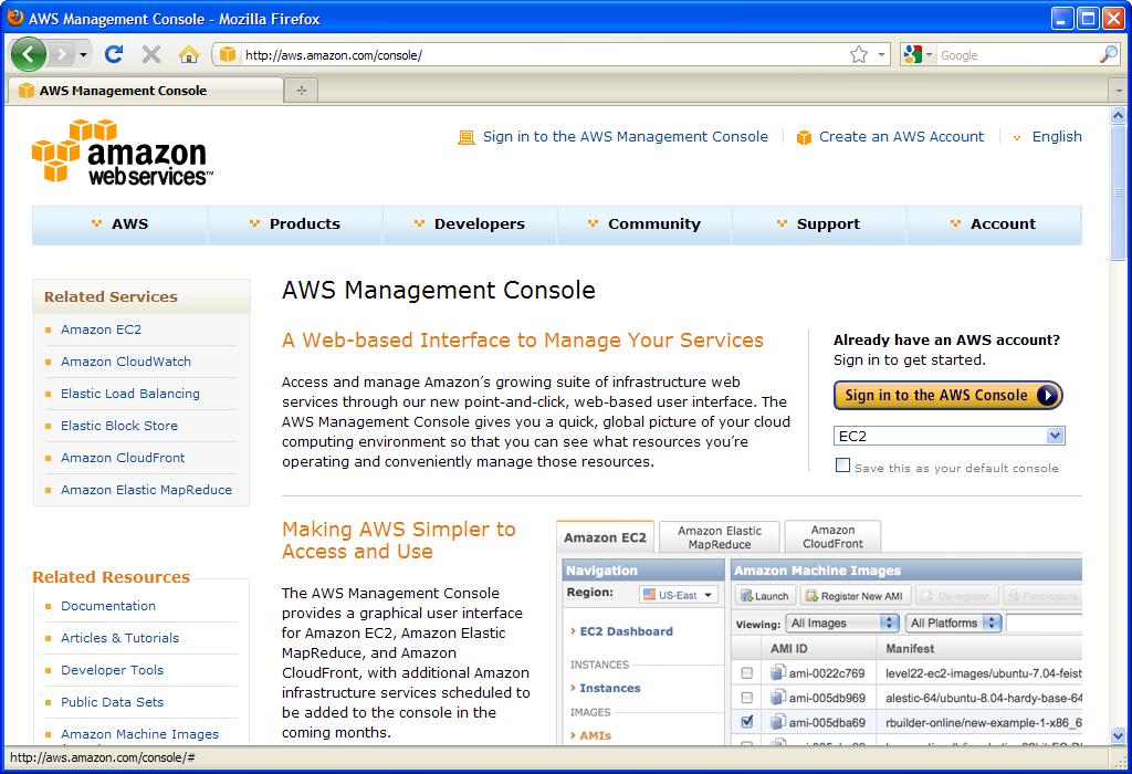 com/ec2/ Amazon EC2 Create Security Groups