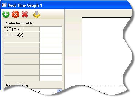 Section 7. Monitoring Data in Real-time 7.4.2 Adding Items for Display on the Graph Use the Add button to select the desired values to be graphed.