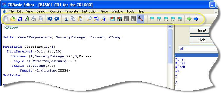 Section 5. Program Creation and Editing Save as.crb File: Saves highlighted text to a file with a *.CRB extension. This file is referred to as a library file.