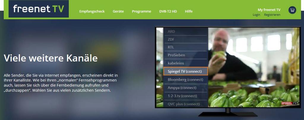HbbTV application trends: live streaming Additional TV channels via HbbTV.