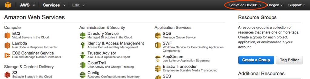 You can now sign into the AWS Management Console.