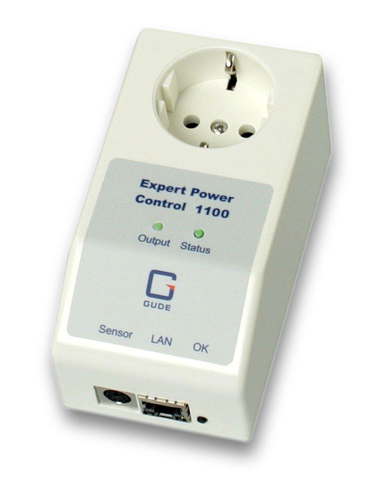 Expert Power Control 1100 / 1101 or Switched PDU with integrated current metering and monitoring with Schuko or IEC port Expert Power Control 1100 Expert Power Control 1101 1 Power Port switchable