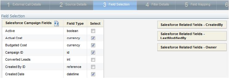 10. Click Next. 11. In the Filter Details step, create a filter that looks for those campaigns created by Oracle Eloqua.