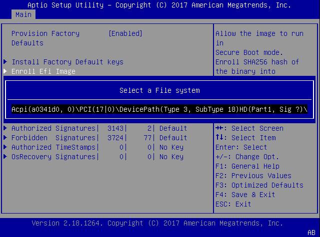Configure UEFI Secure Boot 7.