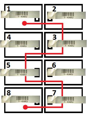 CONFIGURE THE SYSTEM Map with barcodes from the