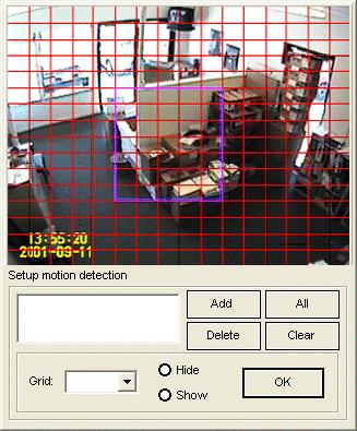Using the software 36 Step1: On the screen, decide first the detection area, then move the mouse to its incipient spot and click the left button of the mouse.