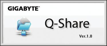 4-6 Q-Share Q-Share is an easy and convenient data sharing tool.