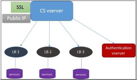The server used fr authenticatin is called "authenticatin vserver" r AAA vserver.