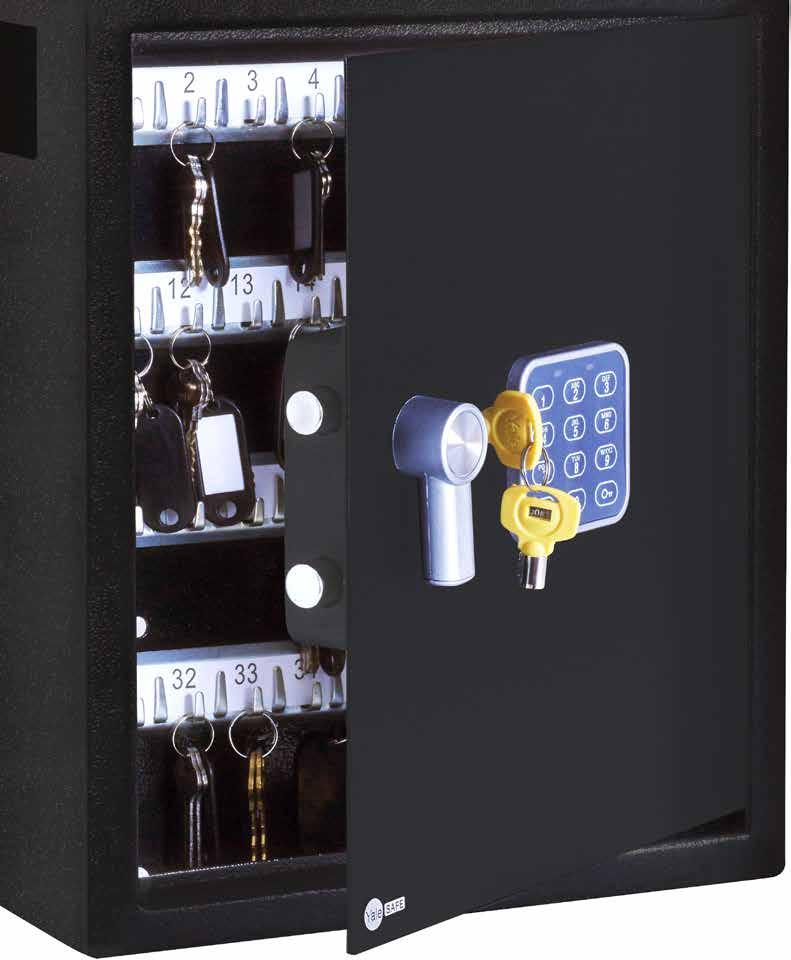 key safe The Yale key safe is designed to provide secure storage and organisation.