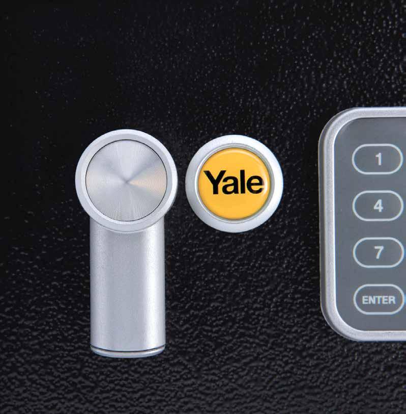 electronic home safe The Yale electronic home safe is your peace of mind in a box.