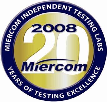 Miercom Performance Verified Based on lab testing of the AP 36i/e Access Point with ClientLink 2.