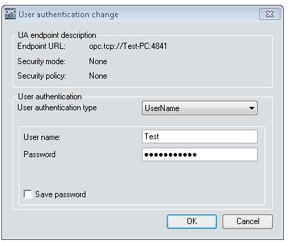 For this reason right-click on the server, select the menu command "Change user authentication", from the drop-down list "User authentication type" select the