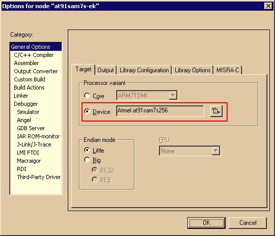 6.4 Setup for various debuggers (internal flash) The J-Link flash download feature can be used by different debuggers, such as IAR Embedded Workbench, Keil MDK, GDB based IDEs,.